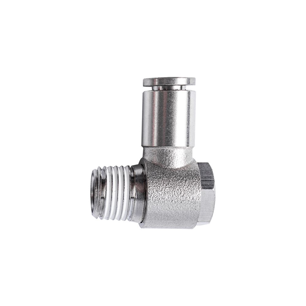 Metal Swiv. Elbow 6mm X 1/4' M